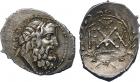 Peloponnese, Achaian League, Elis (late 1st Century BC), Silver Hemidrachm, 2.17g, 2h.