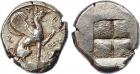 Ionia, Teos (c.470-435 BC), Silver Stater, 11.81g.