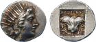 Carian Islands, Rhodes (c.188-170 BC), Silver Drachm, 3.14g, 12h.