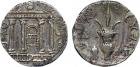 Judaea, Bar Kochba Revolt (AD 132-135), Silver Sela, 12.93g, 12h.