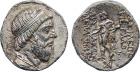 Kingdom of Parthia, Mithradates I (164-132 BC), Silver Tetradrachm, 15.24g, 12h.