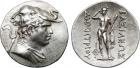 Kingdom of Baktria, Demetrios I (c.200-185 BC), Silver Tetradrachm, 16.7g.