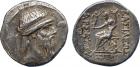 Artabanus II (127-126 BC), Silver Tetradrachm, 15.99g, 1h.