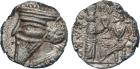 Vologases V (c. AD 191-208), Billon Tetradrachm, 13.75g, 1h.