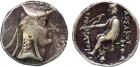 Arsaces I (247-211 BC), Silver Drachm, 4.23g, 11h. Minted at Mithradatkart.