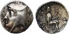 Arsaces I (247-211 BC), Silver Drachm, 3.72g, 12h.