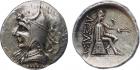 Phriapatius (185-170 BC), Silver Drachm, 4.44g, 12h.