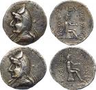 Phriapatius (185-170 BC), Silver Drachms (2).