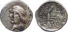 Phraates II (132-127 BC), Silver Drachm, 3.99g, 12h.
