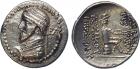 Artabanus III (126-122 BC), Silver Drachm, 4.44g, 12h.