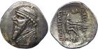 Mithradates II (121-91 BC), Period 112/11-110/09 BC, Silver Drachm, 4.07g, 12h.