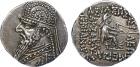 Mithradates II (121-91 BC), Period 96/5-93/2 BC, Silver Drachm, 4.21g, 12h. Minted at Ecbatana.