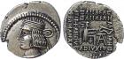 Pacorus I (AD 78-120), Silver Drachm, 3.83g, 12h.