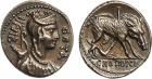 C. Hosidius C. F. Geta (64 BC), Silver Denarius, 3.85g.