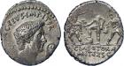 Sextus Pompey (son of Pompey the Great), Silver Denarius, 3.75g, 6h.