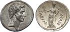 Octavian, Silver Denarius, 3.73g, 32-31 BC.