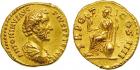 Antoninus Pius (AD 138-161), Gold Aureus, 7.27g, 5h.