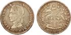 Republic. Silver 4-Soles, 1860-PTS FJ, Potosi, 10.15g.