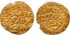 Sultans of Madura. Ghiyath al-Din Muhammad Damghan (AH 740/41-745 / 1340-1344 AD). Gold Tanka, Daulatabad, 741h, 11.63g