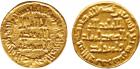 Umayyad. temp. Sulayman b. "ËAbd al-Malik (96-99h) Gold Dinar, no mint (Damascus) 97h, 4.26g (A 130; Bern 43).