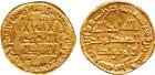 Umayyad. temp. Marwan II b. Muhammad (127-132h). Gold Dinar, no mint (Damascus) 128h, 4.25g (A T140; Bern 43).