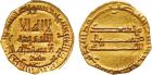 Abbasid. al-Ma'mun (194-218h). Gold Dinar, no mint (Yemen), 203h, 3.77g. Citing Muhammad, governor of Yemen (A 1050.1; B