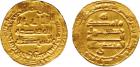 Abbasid. al-Muhtadi (255-256h). Gold Dinar, al-Ahwaz 255h, 4.37g (A 237; Bern 165De).