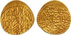 Ottoman Empire. Sulayman I (926-974h / 1520-1566 AD). Gold Sultani, Misr 928h, 3.32g (Pere 182 var). Good very fine.