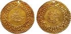 Ottoman Empire. Abd al-Hamid I (1187-1203h / 1774-1789 AD). Gold 3-Altin, 1187h, Year 1, 9.71g (KM 434).