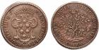 Italian States. Livorno. Cosimo III Medici (1670-1723). Silver Pezza della Rosa, 1701, 25.77g.