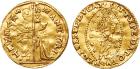 Italian States. Venice. Marcantonio Trevisani (1553-1554). Gold Zecchino, undated.