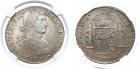 Ferdinand VII (1808, 1813-1833). Silver 8-Reales, 1809-Mo TH.