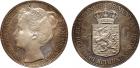 Kingdom of the Netherlands. Wilhelmina (1890-1948). Silver Proof 2½-Gulden, 1898, 25.00g (Sch 782A; KM 123).