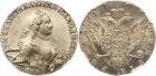 Catherine II the Great, 1762-1796, Rouble 1763 C??-TI-?I.