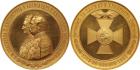 Alexander II, 1855-1881, Medals of Alexander II, Medal. GOLD.