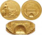 Nicholas II, 1894-1917, Medals of Nicholas II, Medal. GOLD.