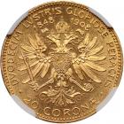 Austria. 20 Corona, 1908 - 2