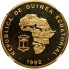 Equatorial Guinea. 15000 Francos, 1992