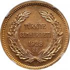 Turkey. 500 Kurush, 1923/23 - 2