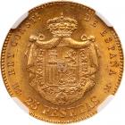 Spain. 25 Pesetas, 1881 (1881) MSM - 2