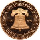 Nicaragua. 1000 Cordobas, 1975