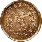 Norway. 20 Kroner, 1902 - 2