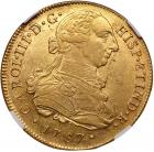 Peru. 8 Escudos, 1787-MI (Lima)