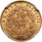 France. 10 Francs, 1868-A - 2