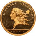 France. Gold Medal, 1783 (2000)