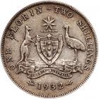 Australia. Florin, 1932