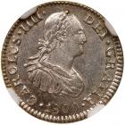 Mexico. ½ Real, 1800-Mo FM