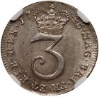 Great Britain. Three Pence, 1746/3 - 2