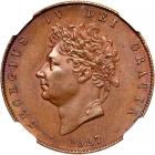 Great Britain. Halfpenny, 1827