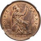 Great Britain. Penny, 1866 - 2